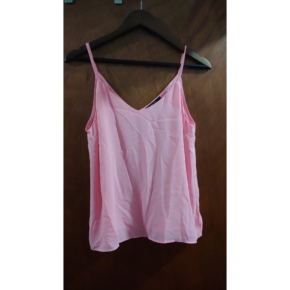 COPY - Bubble Gum Pink Sleeveless Blouse